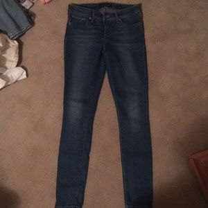 Lucky brand size 25 ankle skinny jeans